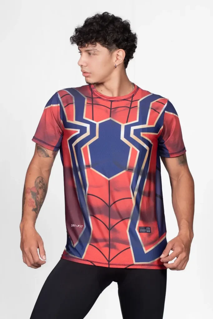 Camiseta Spiderman Gym